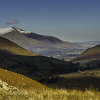 Buy canvas prints of Newlands Pass, Cumbria by Andrew Sharpe