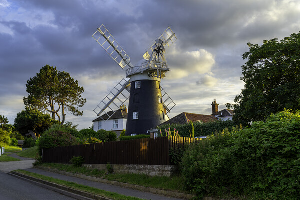 Paston Mill, 24th June 2022 Picture Board by Andrew Sharpe