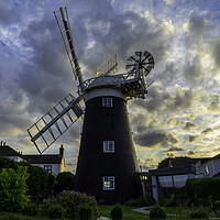 Buy canvas prints of Paston Mill, 24th June 2022 by Andrew Sharpe