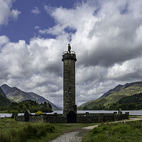 Buy canvas prints of Glenfinnan Monument by Andrew Sharpe
