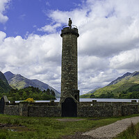 Buy canvas prints of Glenfinnan Monument by Andrew Sharpe