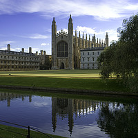 Buy canvas prints of King's College Chapel, Cambridge by Andrew Sharpe