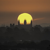 Buy canvas prints of Sunrise over King's College Chapel, Cambridge, 31s by Andrew Sharpe