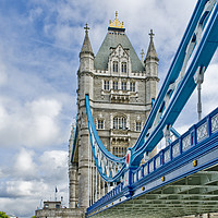 Buy canvas prints of Tower Bridge, London by Andrew Sharpe