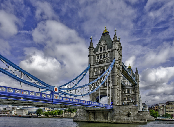 Tower Bridge, London Picture Board by Andrew Sharpe