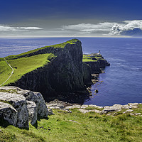 Buy canvas prints of Neist Point, Isle of Skye, Scotland by Andrew Sharpe