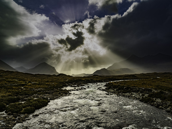 Sligachan, Isle of Skye, Scotland Picture Board by Andrew Sharpe