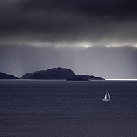 Buy canvas prints of The Sound of Sleat, Isle of Skye, Scotland by Andrew Sharpe