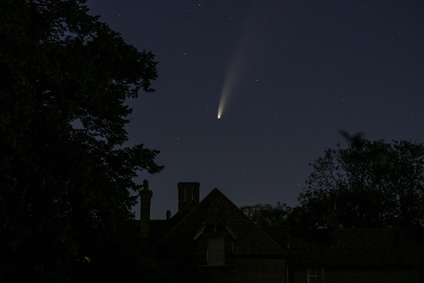 Comet NEOWISE, 11th July 2020 Framed Mounted Print by Andrew Sharpe