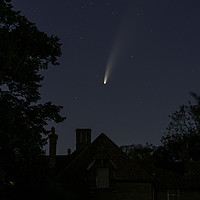 Buy canvas prints of Comet NEOWISE, 11th July 2020 by Andrew Sharpe
