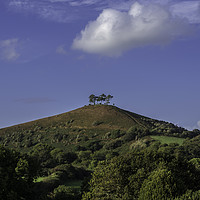 Buy canvas prints of Colmer's Hill, Dorset, dusk, 29th September 2016 by Andrew Sharpe