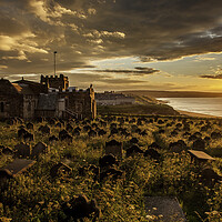 Buy canvas prints of St Mary's Church, Whitby by Andrew Sharpe