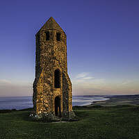 Buy canvas prints of St Catherine's Oratory, Isle of Wight by Andrew Sharpe