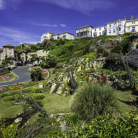 Buy canvas prints of Ventnor Cascade Gardens, Isle of Wight by Andrew Sharpe