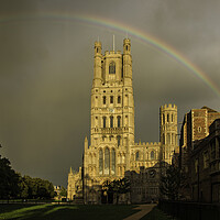 Buy canvas prints of Ely Cathedral, Cambridgeshire by Andrew Sharpe