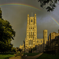 Buy canvas prints of Ely Cathedral, Cambridgeshire by Andrew Sharpe