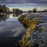 Buy canvas prints of River Great Ouse, Ely by Andrew Sharpe