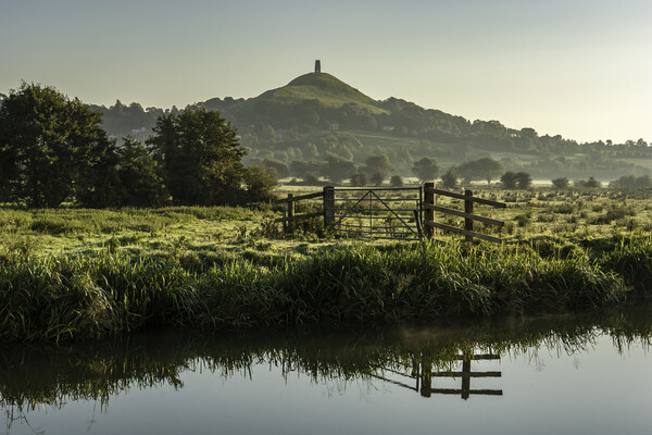 Glastonbury Tor Picture Board by Andrew Sharpe