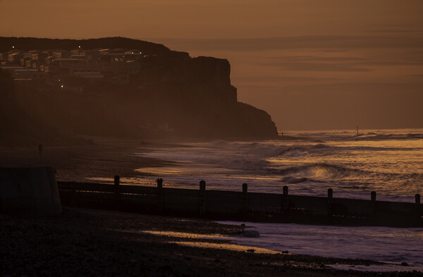 Cromer sunset Picture Board by Andrew Sharpe