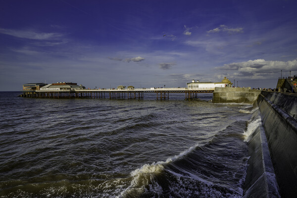 Cromer Pier, Norfolk Picture Board by Andrew Sharpe