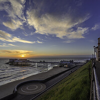 Buy canvas prints of Cromer dawn, 24th May 2016 by Andrew Sharpe