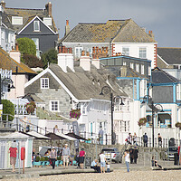 Buy canvas prints of Marine Parade, Lyme Regis by Andrew Sharpe