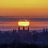 Buy canvas prints of Kings College Chapel at Sunrise by Andrew Sharpe