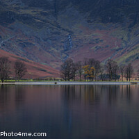 Buy canvas prints of Buttermere white cottage by Andy Davis
