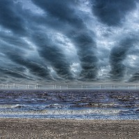 Buy canvas prints of East coast storm by PAUL OLBISON