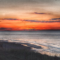 Buy canvas prints of Red sky by PAUL OLBISON