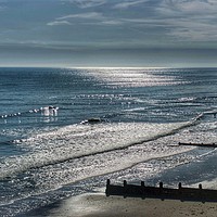 Buy canvas prints of Cromer sunrise by PAUL OLBISON
