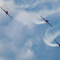 Buy canvas prints of Stunt planes by PAUL OLBISON