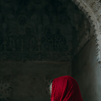 Buy canvas prints of Islamic woman by Alexandre Rotenberg