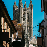Buy canvas prints of Canterbury Cathedral by Alexandre Rotenberg
