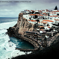Buy canvas prints of View to Azenhas do Mar, Portugal by Alexandre Rotenberg