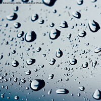 Buy canvas prints of Water droplets on car window glass by Alexandre Rotenberg