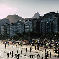 Buy canvas prints of Copacabana, Rio de Janeiro, Brazil by Alexandre Rotenberg