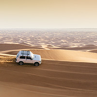 Buy canvas prints of Off-roading in UAE by Alexandre Rotenberg