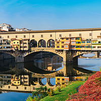 Buy canvas prints of Ponte Vecchio, Florence by Alexandre Rotenberg