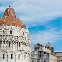 Buy canvas prints of Piazza dei Miracoli in Pisa, Italy by Alexandre Rotenberg