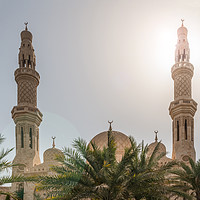 Buy canvas prints of Mosque with blue sky by Alexandre Rotenberg