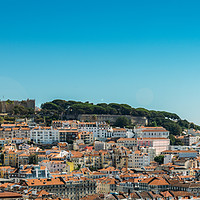 Buy canvas prints of Panoromic view of Lisbon, Portugal by Alexandre Rotenberg