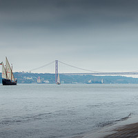 Buy canvas prints of Traditional Portuguese Caravel by Alexandre Rotenberg
