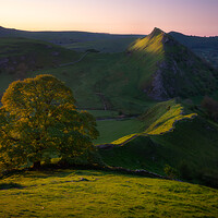 Buy canvas prints of Chrome Hill and Parkhouse hill by Daniel Farrington