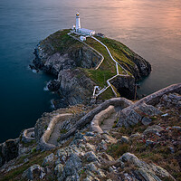 Buy canvas prints of South Stack Lighthouse by Daniel Farrington