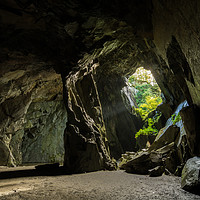 Buy canvas prints of Cathedral Cavern by Daniel Farrington