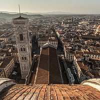 Buy canvas prints of Florence landscape. by Daniel Farrington