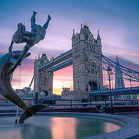 Buy canvas prints of Tower Bridge by Daniel Farrington