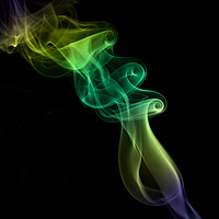 Buy canvas prints of Smoke Art 2 by Kelly Bailey
