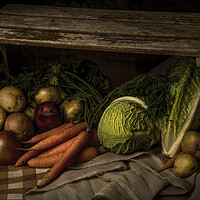 Buy canvas prints of Allotment's Bounty by Kelly Bailey